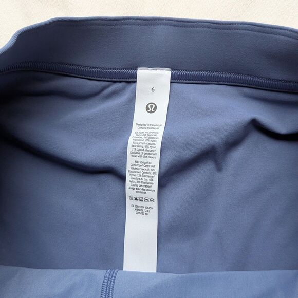 Lululemon High-Rise Pleated Tennis Skirt Oasis Blue Size 6 New with tag NWT - Picture 9 of 10